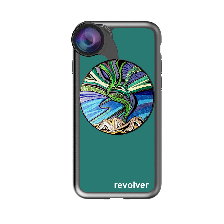 iPhone 7 / 8 / SE 2020 Revolver M Series Lens Kit - Aurora Borealis