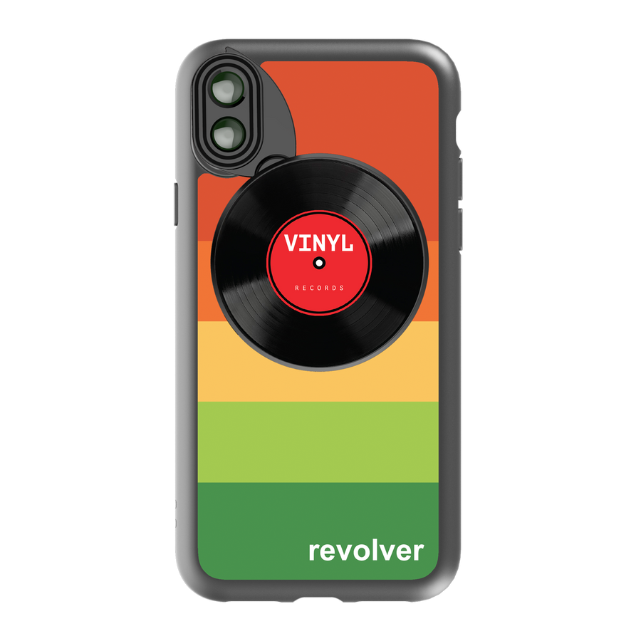 iPhone X / XS Revolver M Series Lens Kit - Rainbow Stripes