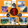 iPhone 7 / 8 / SE 2020  Revolver M Series Lens Kit - Kung Hei Fat Choi (Dark Red)