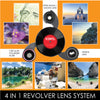 iPhone X / XS Revolver M Series Lens Kit - Rainbow Stripes