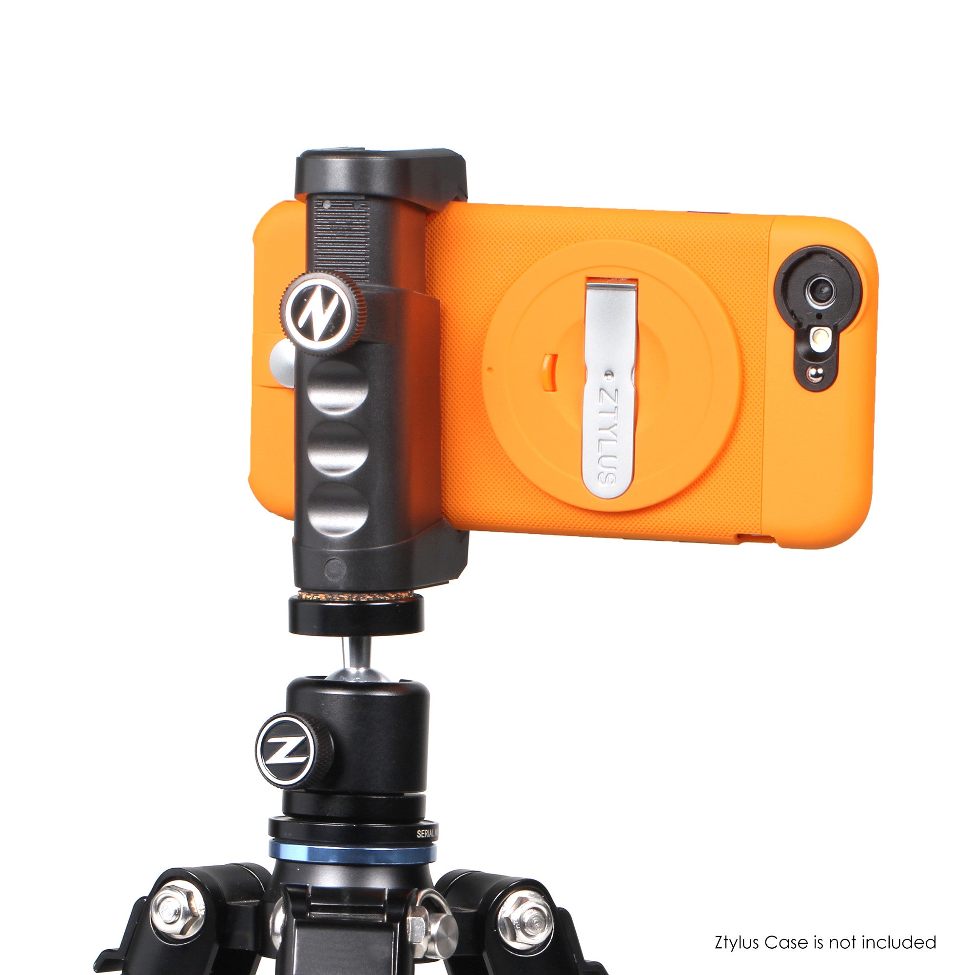Ztylus Mini Smartphone Rig, Phone Tripod Mount with Cold Shoe, Cell Ph