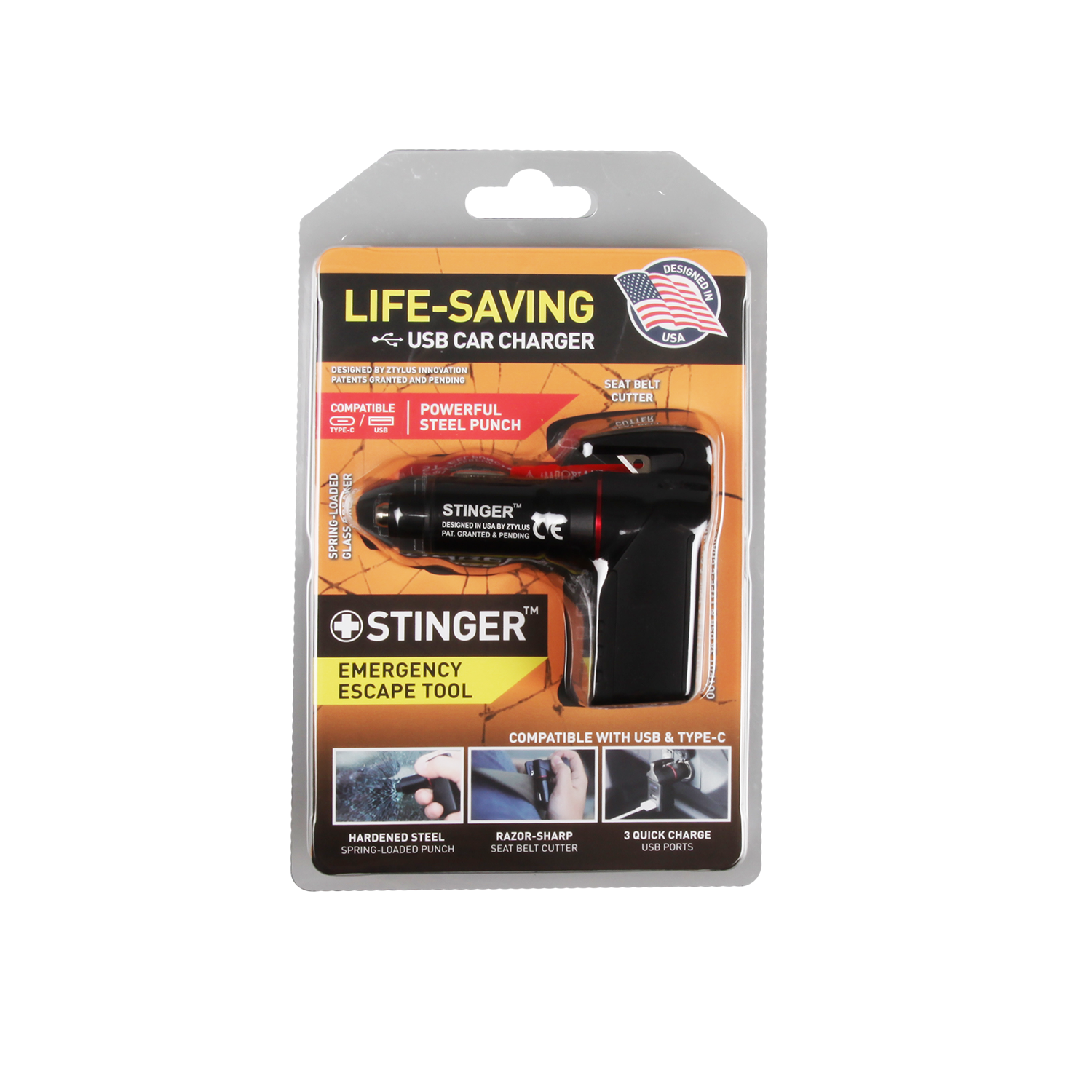  Stinger USB Emergency Escape Tool: Life-Saving Rescue
