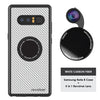 4-in-1 Revolver Lens Kit for Samsung Galaxy Note 8 - Carbon Fiber (White)