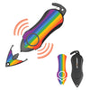Stinger Personal Safety Alarm Emergency Tool: Siren Alarm, Seat Belt Cutter, Glass Breaker (Rainbow)