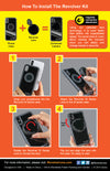 iPhone 7 / 8 / SE 2020 Revolver M Series Lens Kit - Gloss Black