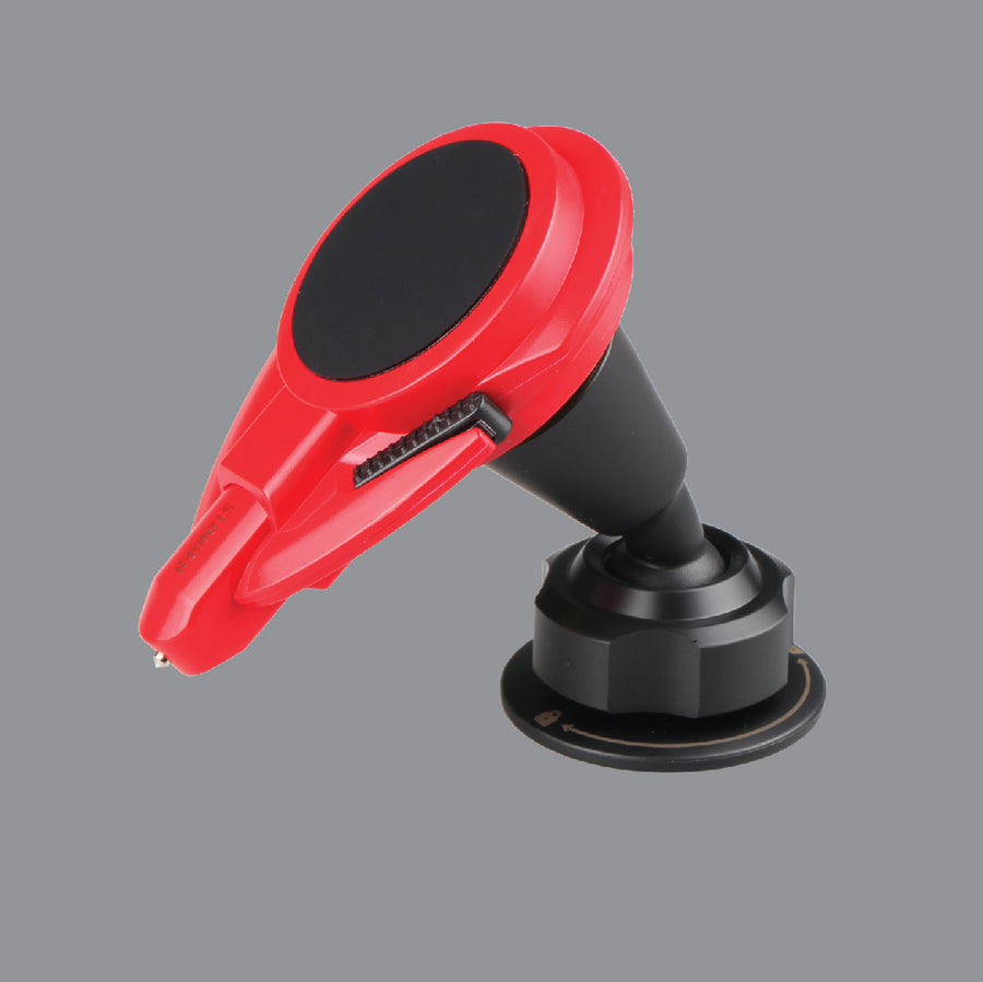Stinger Car Vent Mount Phone Holder Emergency Tool with Stick-on Adapter Combo