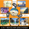 iPhone 7 Plus / 8 Plus Revolver M Series Lens Kit - Wolverine Blue