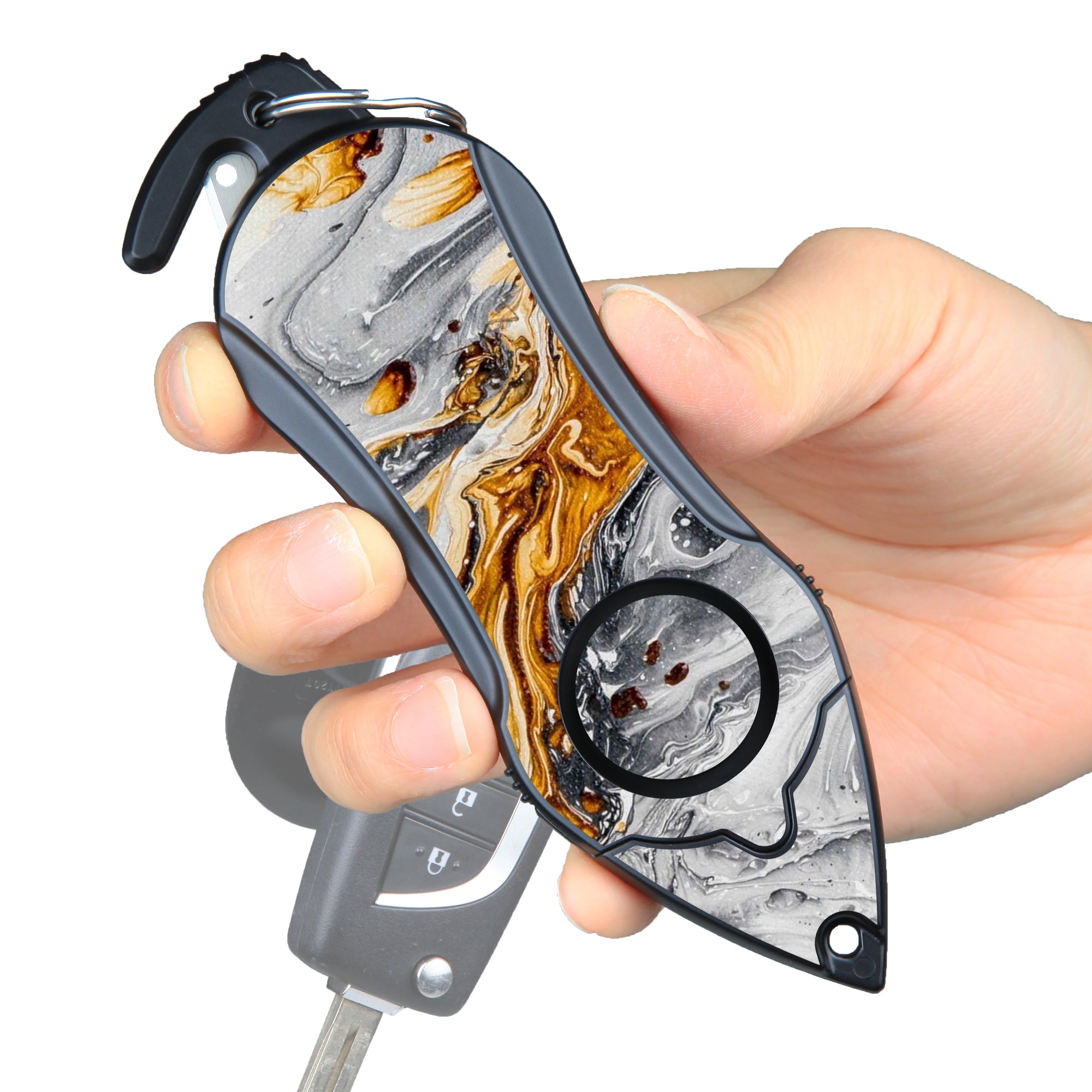 Personal Alarm Emergency Tool: Safety Alarm, Seat Belt Cutter