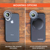 Z-Prime Universal MK II 3 + 1 Lens Kit (Telephoto, Wide Angle and Macro Lens + Lens Adapter)